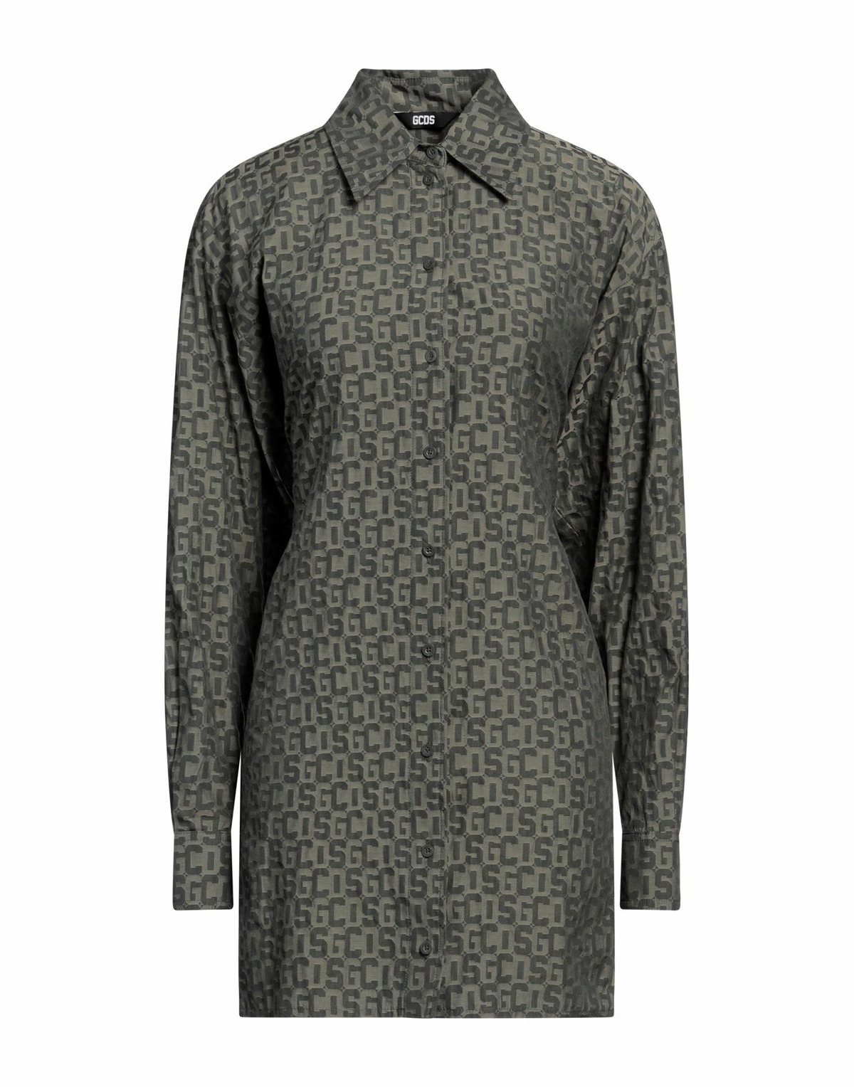 Gcds Womens Shirt Military in Green