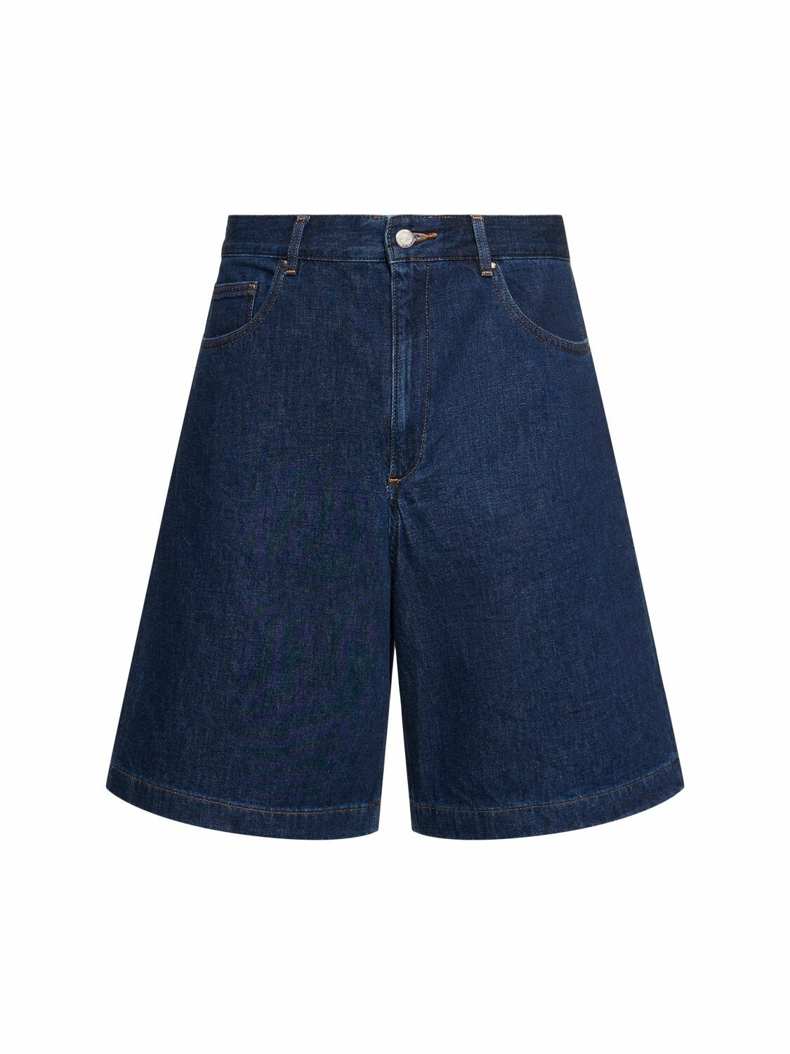 Photo: A.P.C. Helio Recycled Denim Shorts