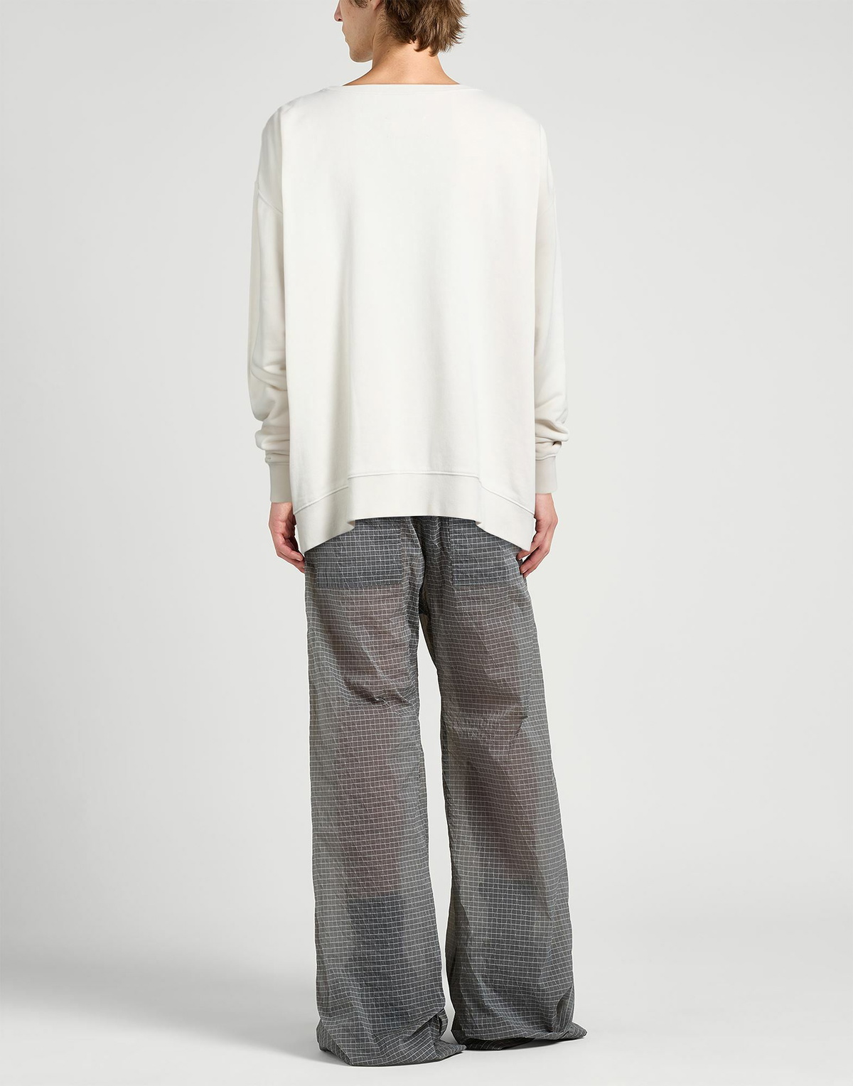 Maison Margiela Mens Sweatshirt in Off white