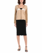 Maje Womens Cardigan Camel