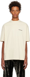 Balenciaga Off-White Medium Fit T-Shirt