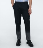 Givenchy - Gradient jacquard wool pants