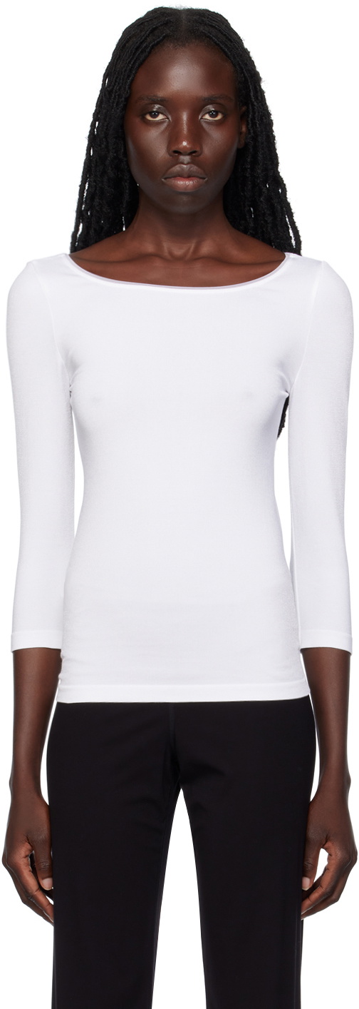 Wolford White Cordoba Long Sleeve T-Shirt
