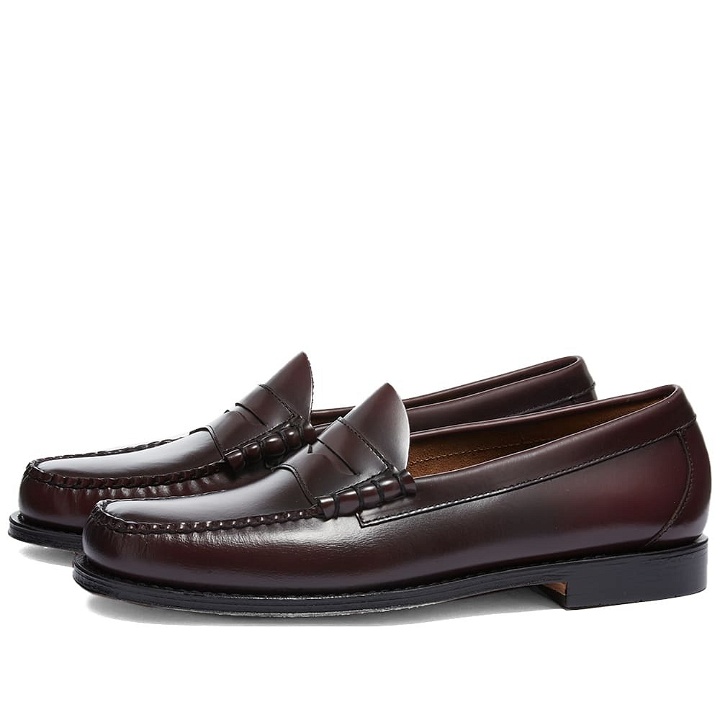 Photo: Bass Weejuns Men's Larson Penny Loafer in Wine Leather