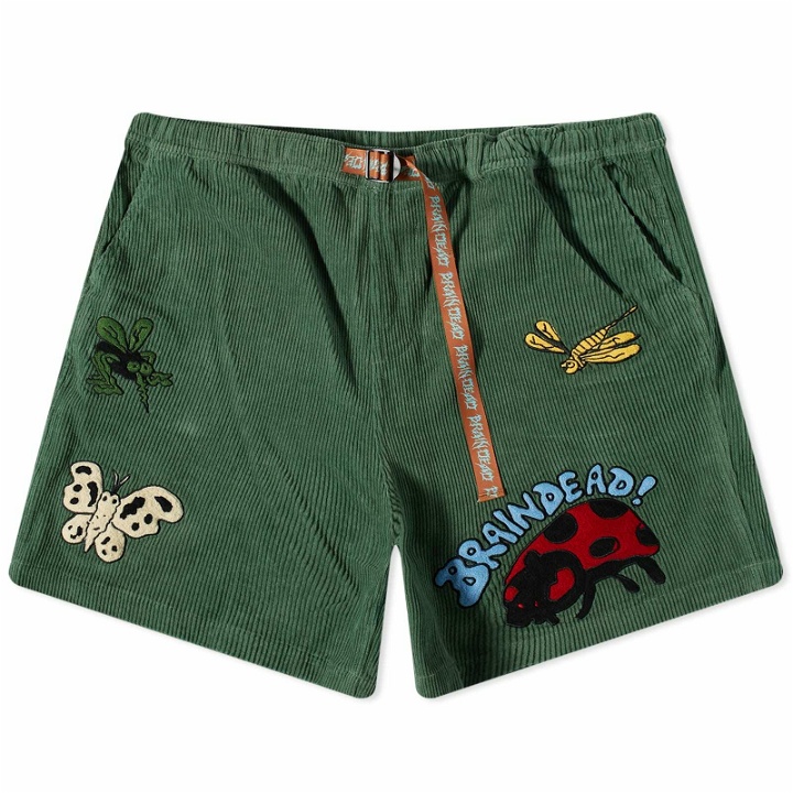 Photo: Brain Dead Buggin' Out Baggy Climber Short in Olive