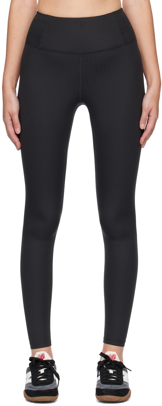 Girlfriend Collective Black Compressive RIB Sport Leggings