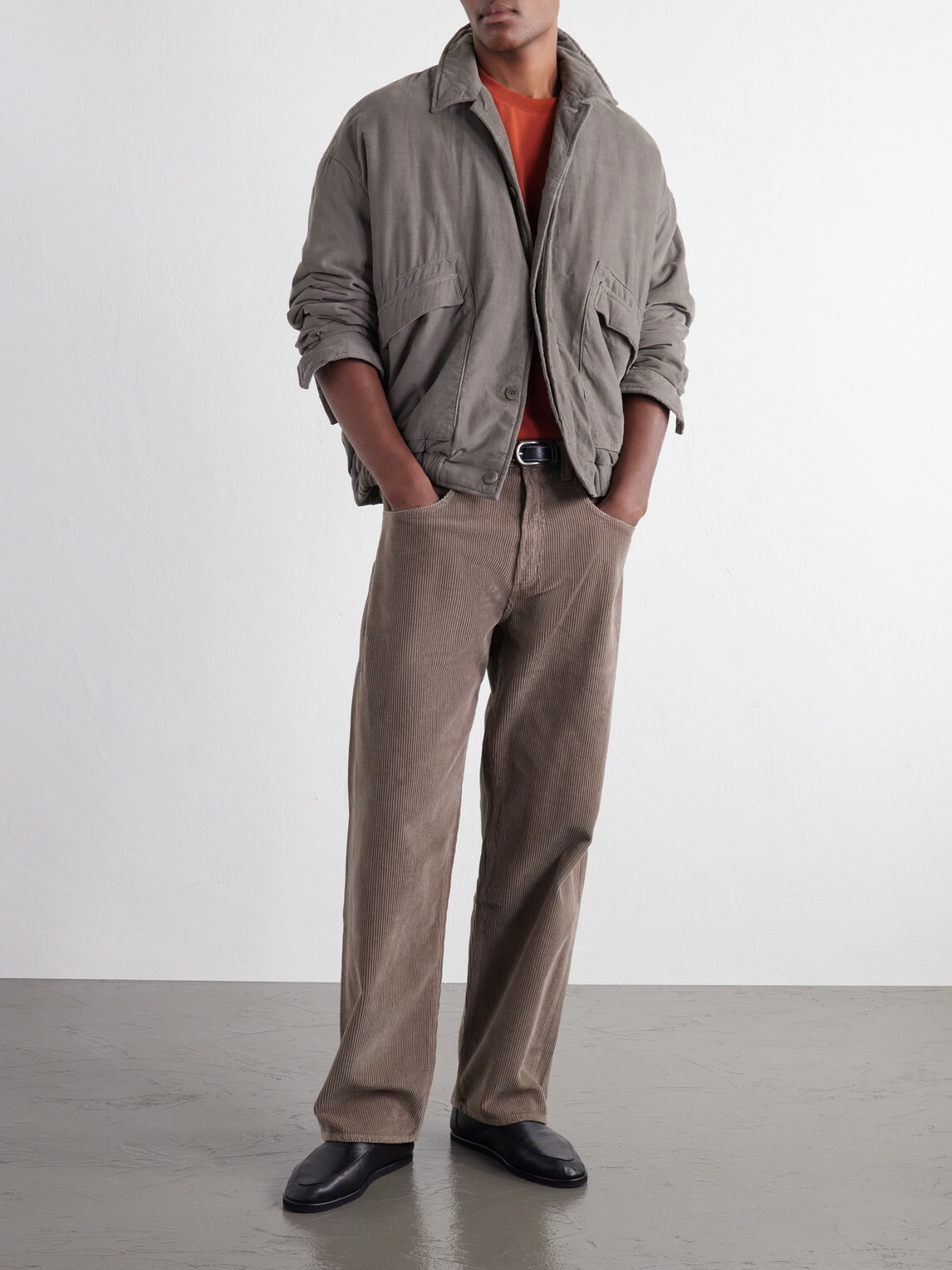 Casey Casey - Auber Cotton-Corduroy Blouson Jacket - Green
