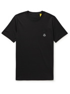 Moncler Genius - 2 Moncler 1952 Logo-Appliquéd Cotton-Jersey T-Shirt - Black