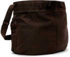 C.P. Company Brown Nylon B Messenger Bag