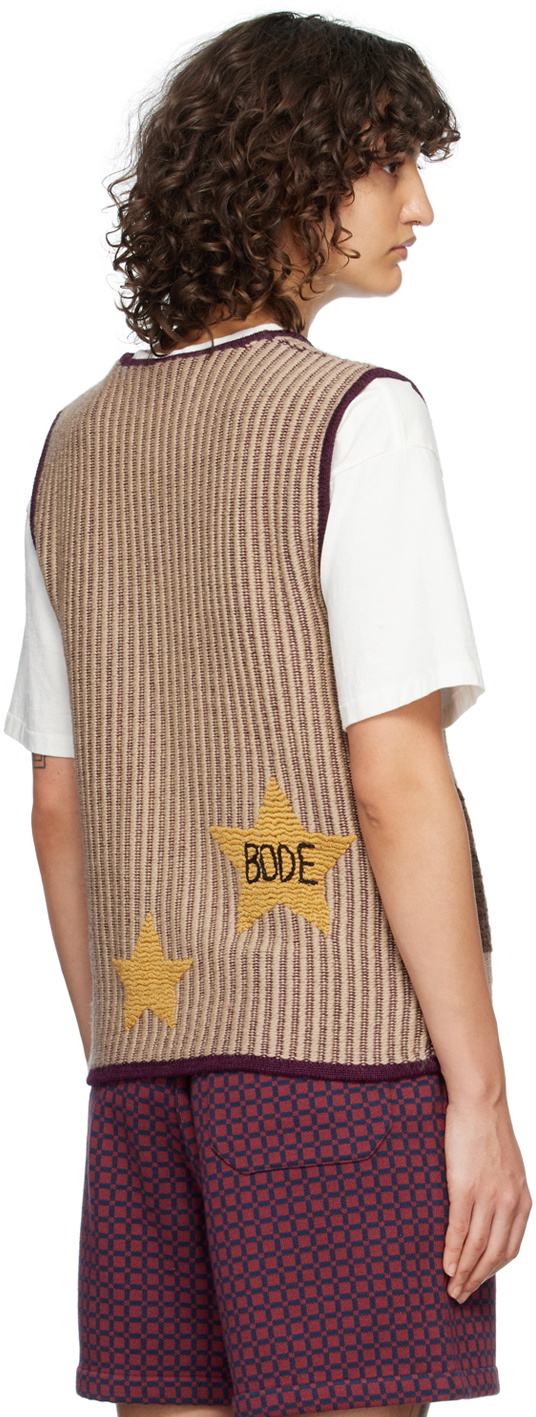 Bode Tan Ranch Vest