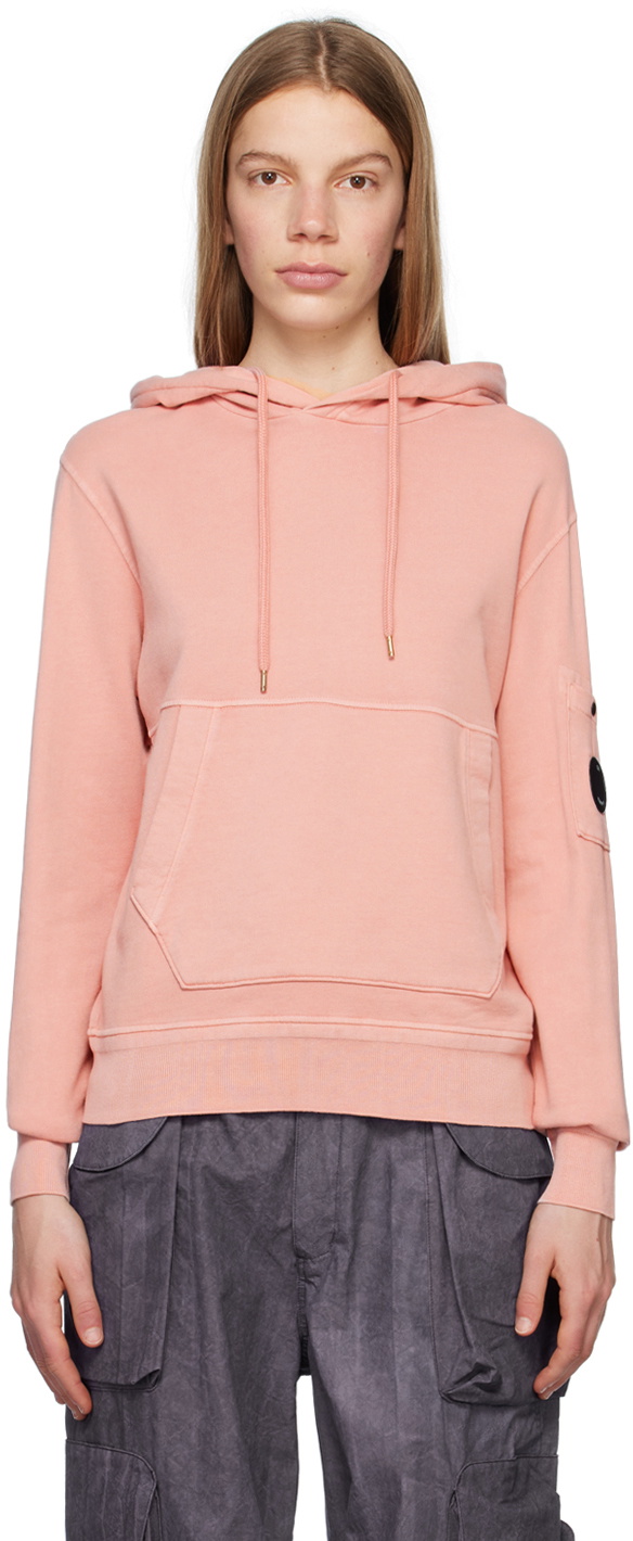 C.P. Company Pink Lens Hoodie C.P. Company