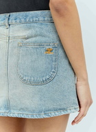 Courrèges Multiflex Denim Mini Skirt