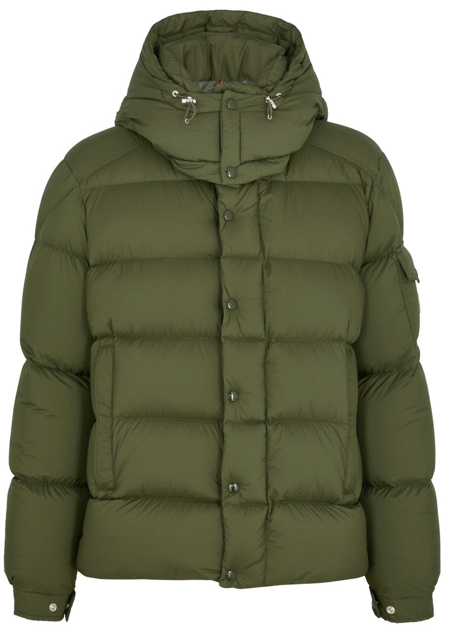 Moncler Vezere Quilted Shell Jacket Khaki Moncler Moncler Vezere Quilted Shell Jacket Khaki Moncler