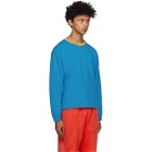 ERL Blue and Orange Jersey Long Sleeve Shirt