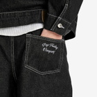 Pop Trading Company Men's DRS Denim Shorts in Black Denim
