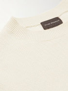 Club Monaco - Cotton and Wool-Blend Sweater - Neutrals