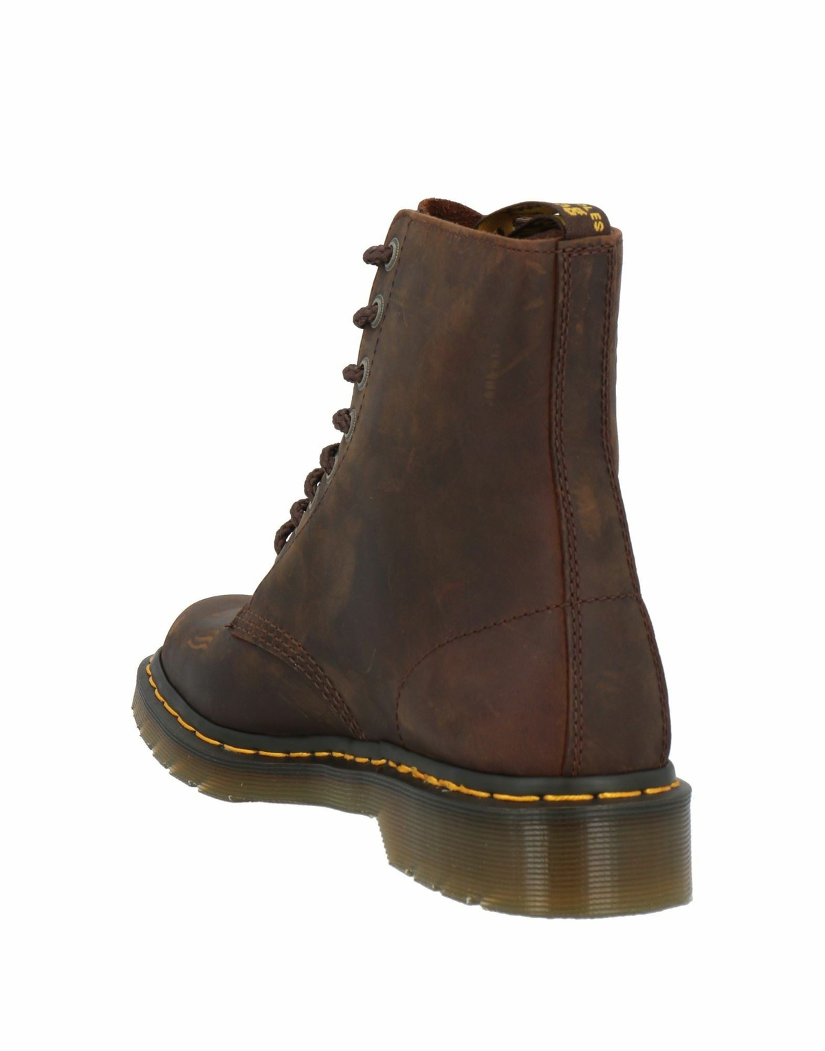 Dr. Martens 1460 Pascal Emboss Floral Womens Ankle boots in Brown