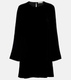 Asceno Larissa velvet minidress
