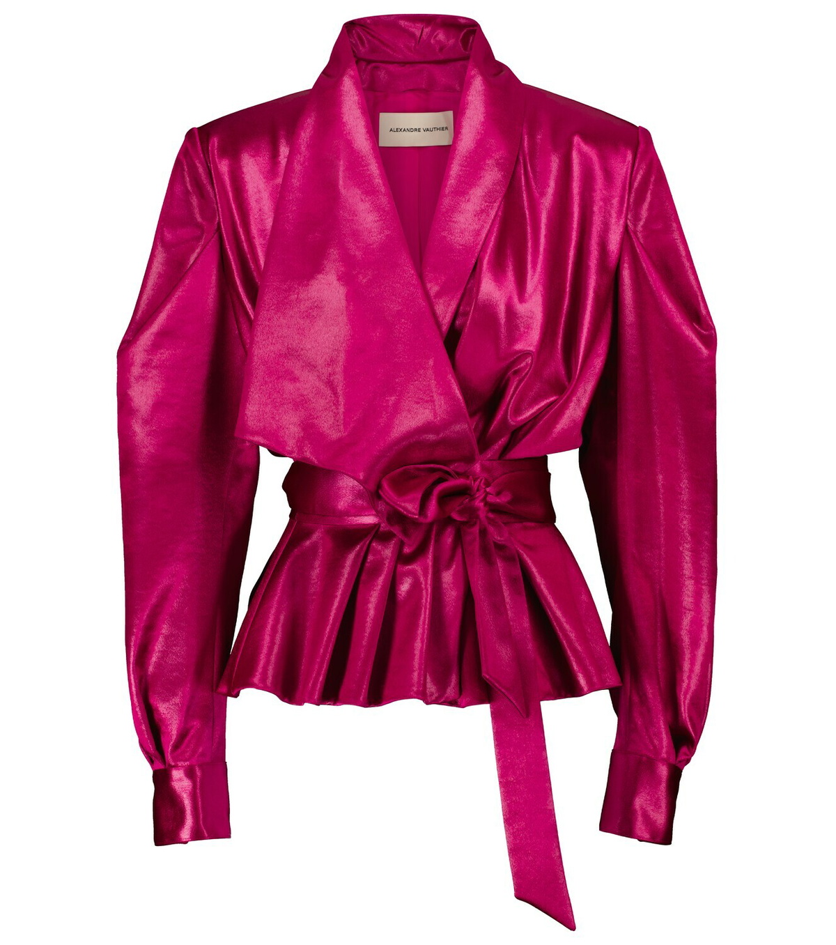 Alexandre Vauthier - Belted lamé jacket