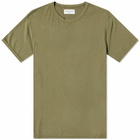 Officine Generale Men's Pigment Dyed T-Shirt in Turtle Green