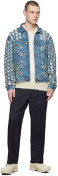 Jil Sander Off-White Layered Knit Sweater