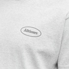 Alltimers Men's Broadway Oval T-Shirt in Heather Grey