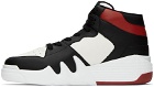 Giuseppe Zanotti Black & Red Talon Sneakers