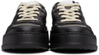 Gucci Black GG Embossed Sneakers