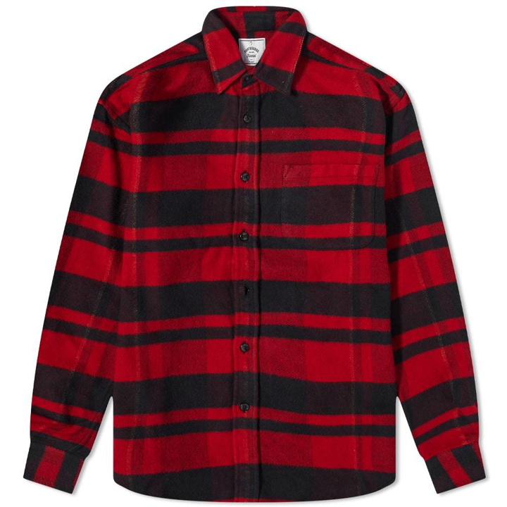 Photo: Portuguese Flannel Bonefire Check Flannel Shirt