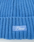 Dime MTL Cursive Fold Beanie Blue Mens Beany