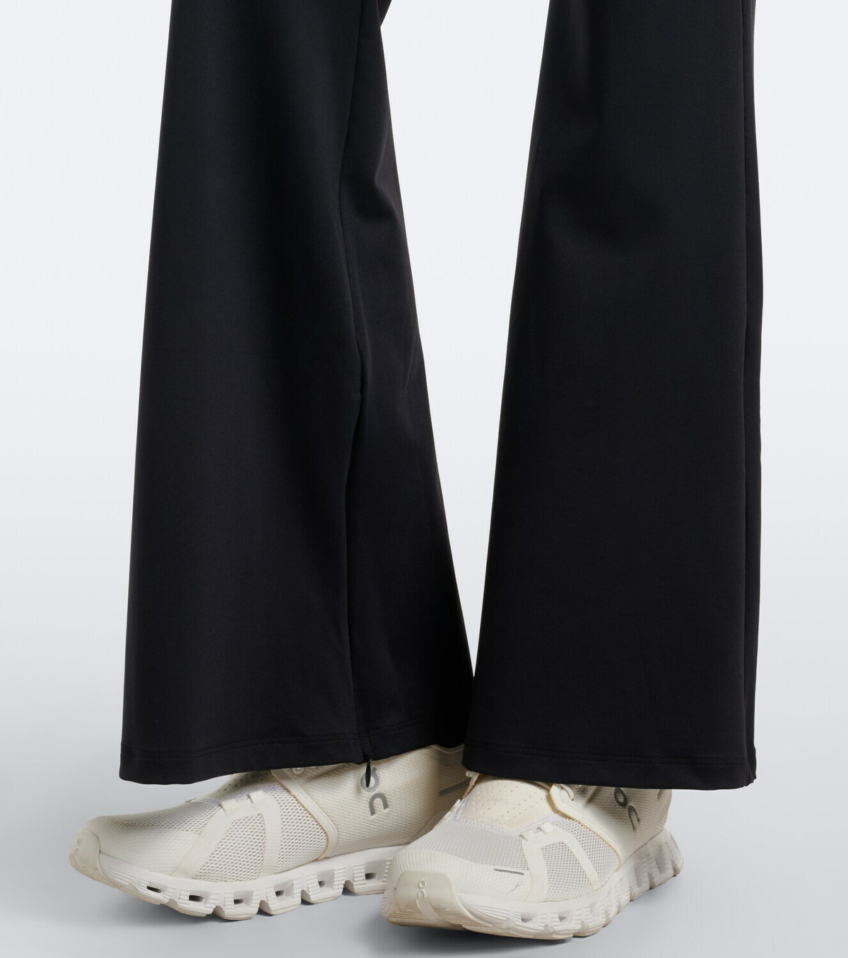 Norba High-rise flared leggings
