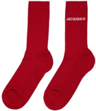 Jacquemus Red La Montagne 'Les Chaussettes Jacquemus' Socks