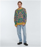 The Elder Statesman - Patterned crewneck sweater