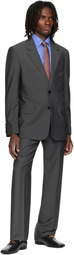 Valentino Gray Wool Mohair Blazer