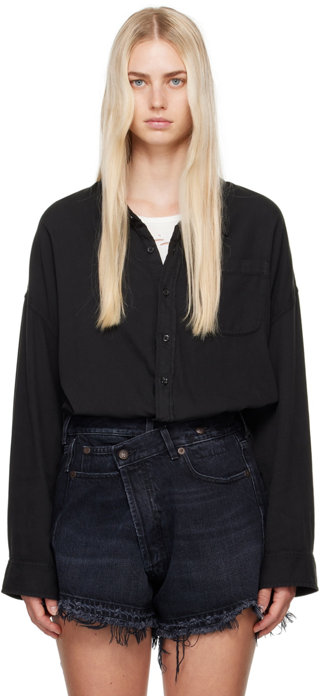 Crossover Bubble Shirt