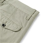 Mr P. - Grey Garment-Dyed Cotton-Twill Chinos - Gray