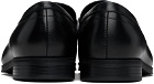 BOSS Black Slip-On Branded Hardware Loafers