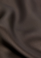 Emporio Armani Straight-leg Satin-twill Trousers Brown