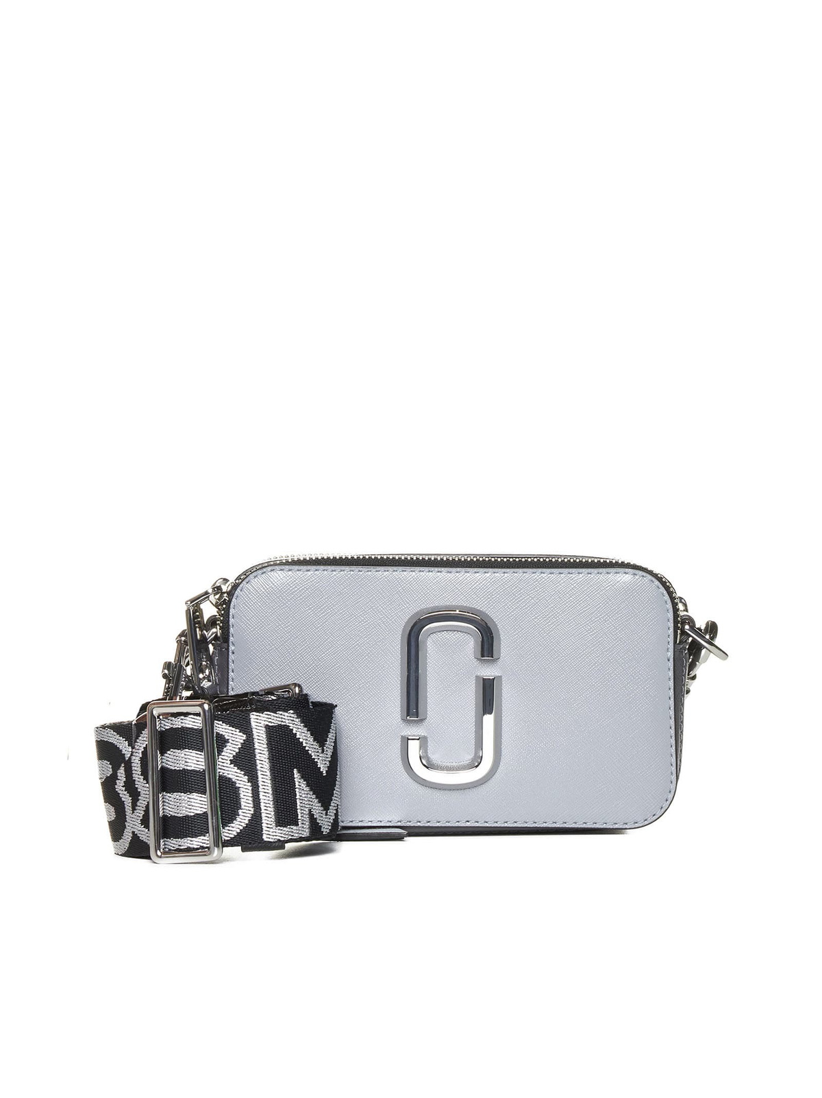 Marc Jacobs Silver 'The Logo Chain' Shoulder Strap Marc Jacobs