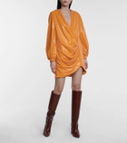 Halpern Sequined minidress