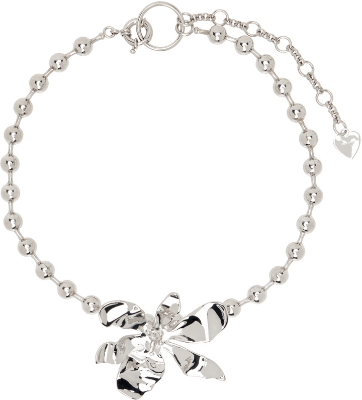 Acne Studios - Silver-Tone Chain Necklace Acne Studios