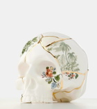 Seletti Kintsugi Skull decorative object by Marcantonio Raimondi Malerba