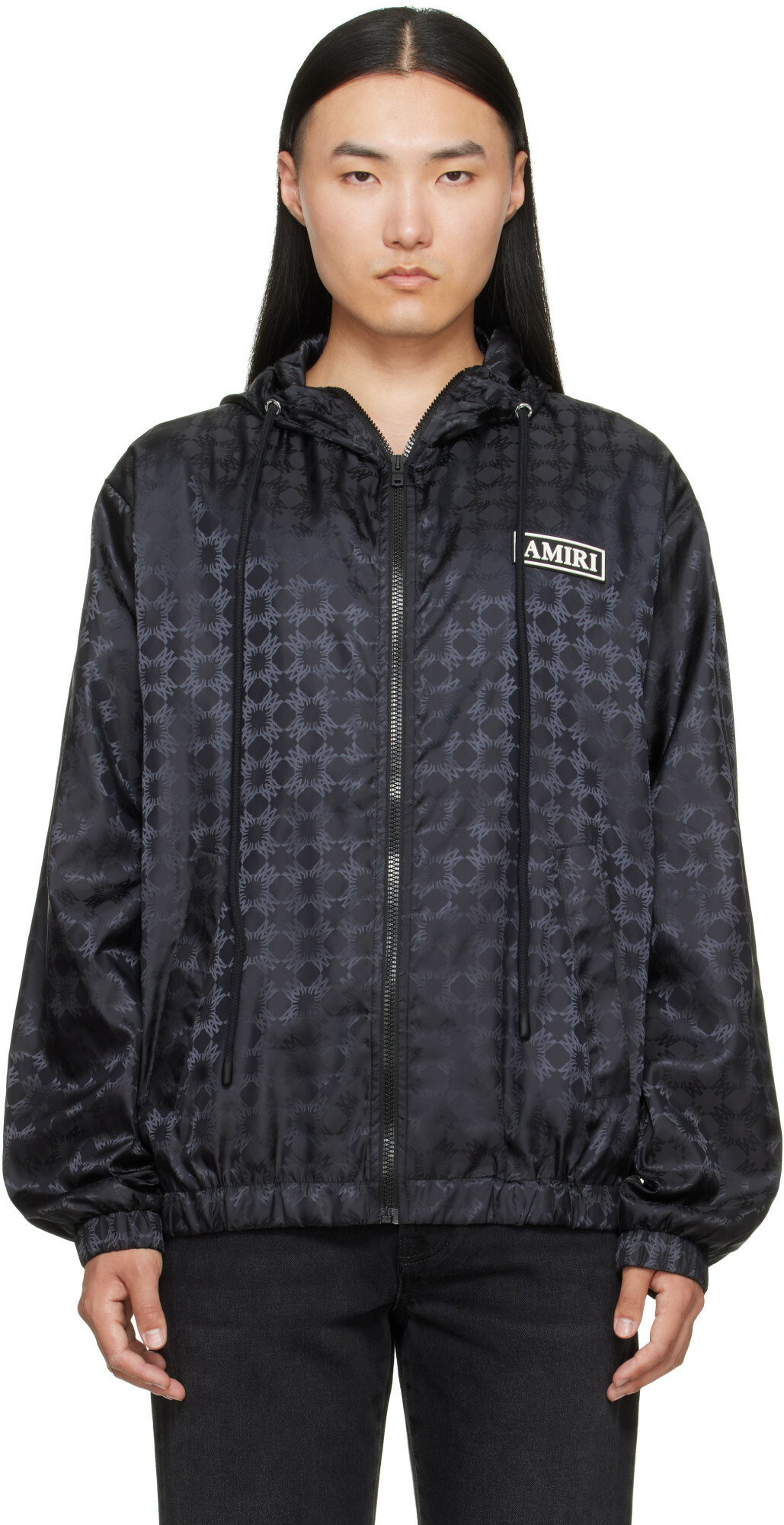 AMIRI Men's Corduroy Teddy Jacket in Black Amiri