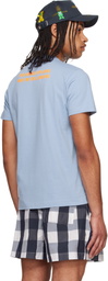 Walter Van Beirendonck Blue Shadow Mouse T-shirt