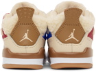 Nike Jordan Baby Beige Jordan 4 Retro Where The Wild Things Are Sneakers