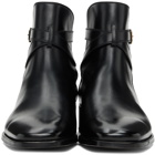 TOM FORD Black Leather Rochester Boots