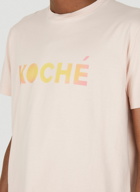 Short-Sleeved Logo T-Shirt in Pink