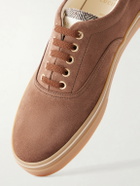 Brunello Cucinelli - Suede Sneakers - Brown
