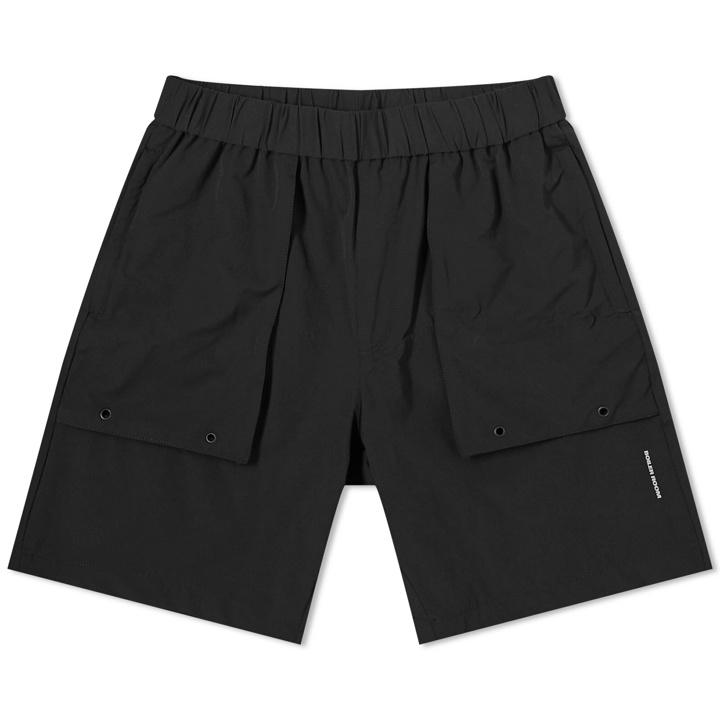 Photo: Boiler Room Men's Technical Shorts in Black