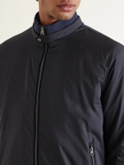 Herno - Padded Shell Bomber Jacket - Blue